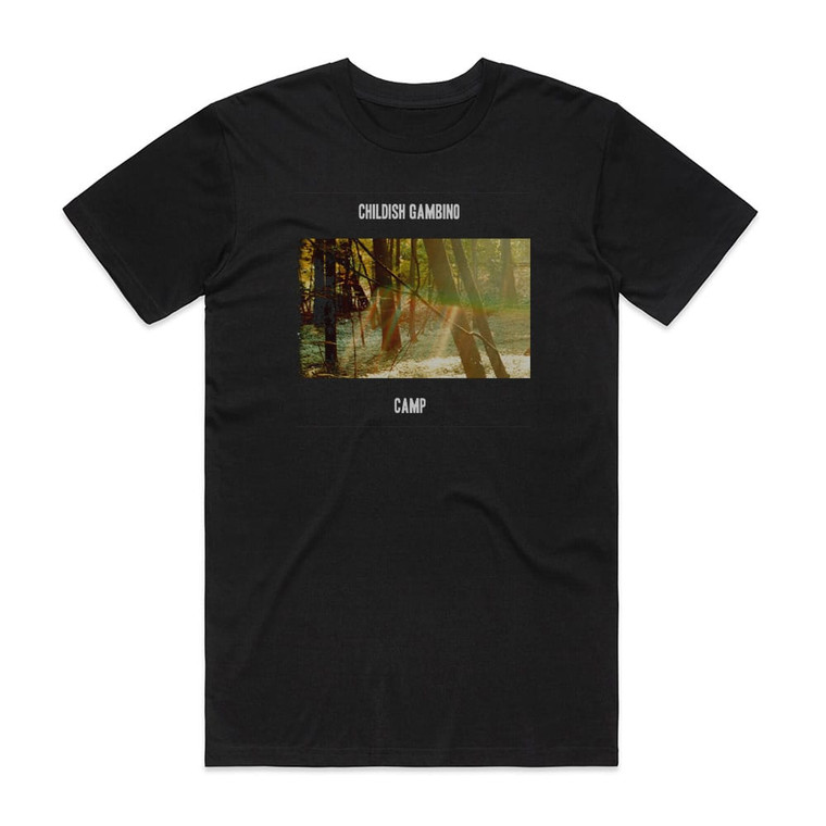 Childish Gambino Camp Album Cover T-Shirt Black