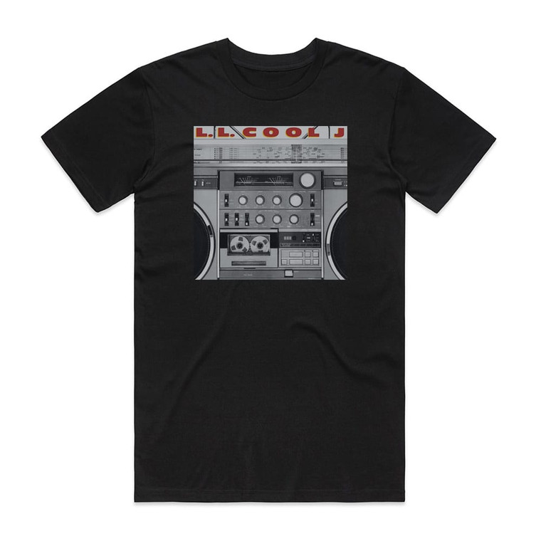 LL Cool J Radio Album Cover T-Shirt Black