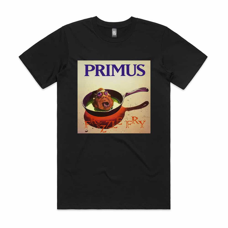 Primus Frizzle Fry Ep Lp Album Cover T-Shirt Black