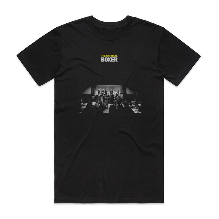 The National Boxer Album Cover T-Shirt Black