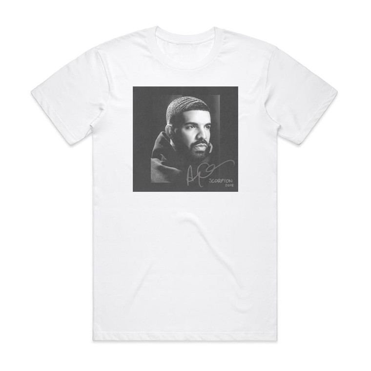 Drake Scorpion Album Cover T-Shirt White