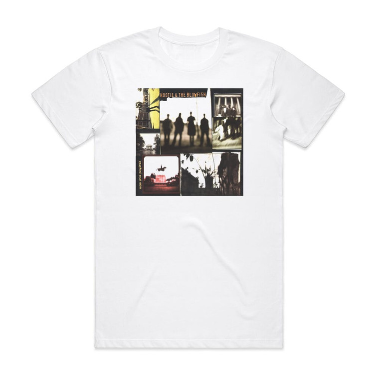 Hootie and The Blowfish Cracked Rear View Album Cover T-Shirt White