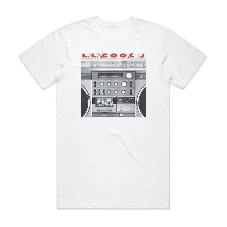 LL Cool J Radio Album Cover T-Shirt White