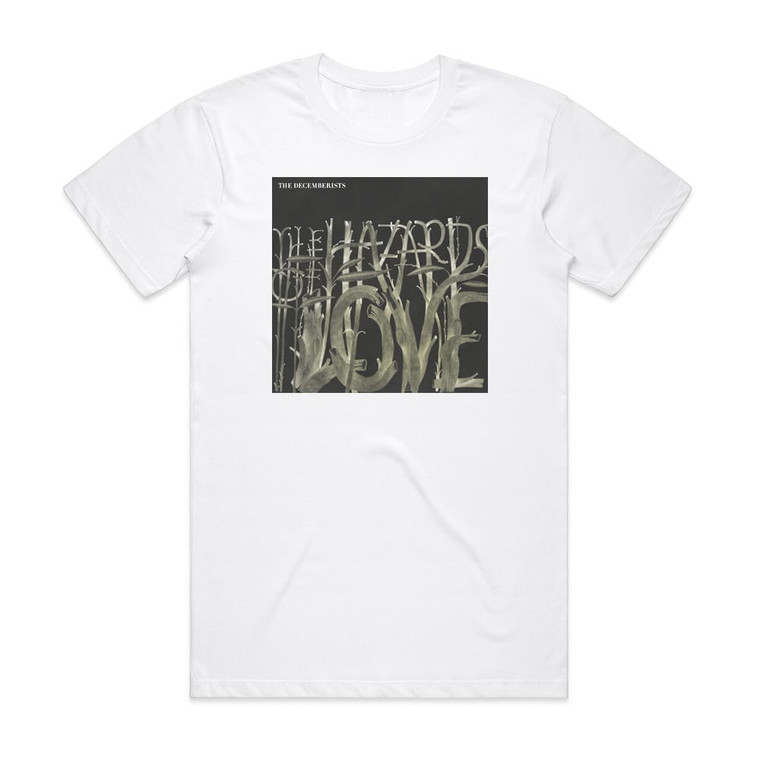 The Decemberists The Hazards Of Love Album Cover T-Shirt White