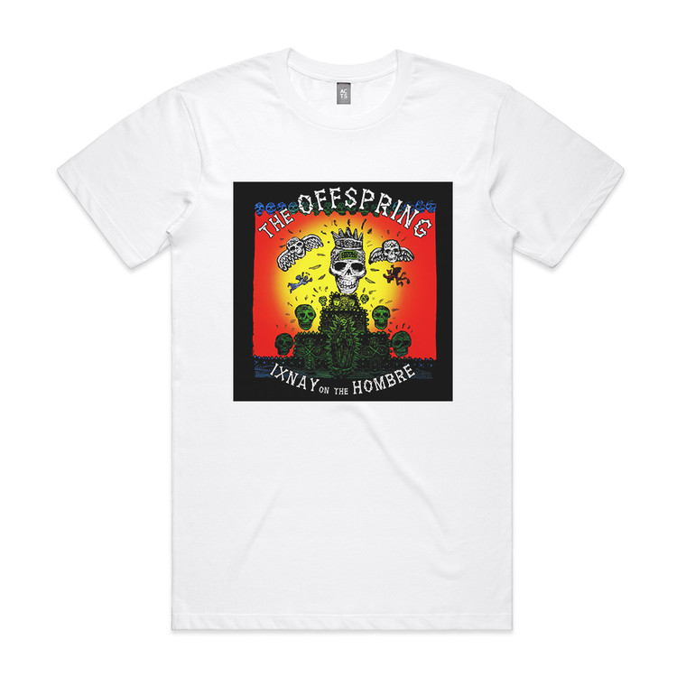 The Offspring Ixnay On The Hombre Ep Lp Album Cover Sticker Album Cover T-Shirt White