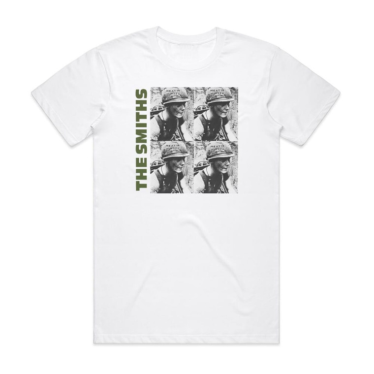 The Smiths Meat Is Murder Album Cover T-Shirt White