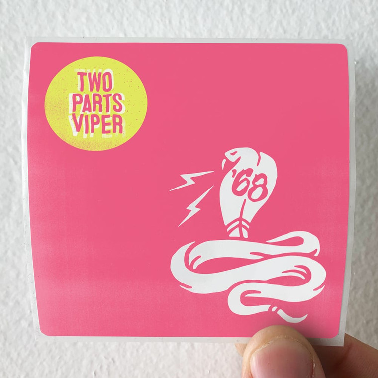 68 Two Parts Viper Album Cover Sticker