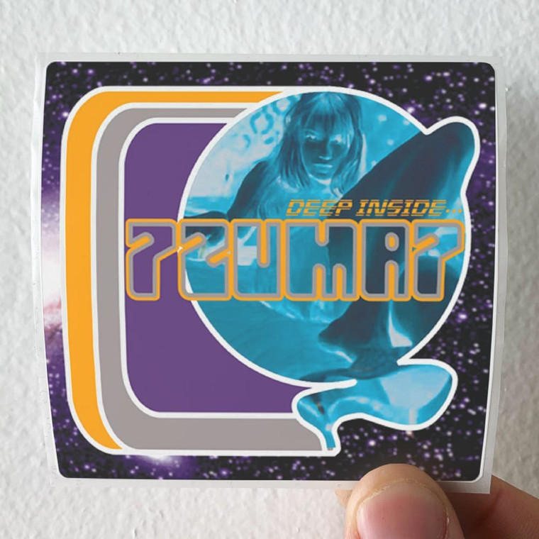 7Zuma7 Deep Inside Album Cover Sticker