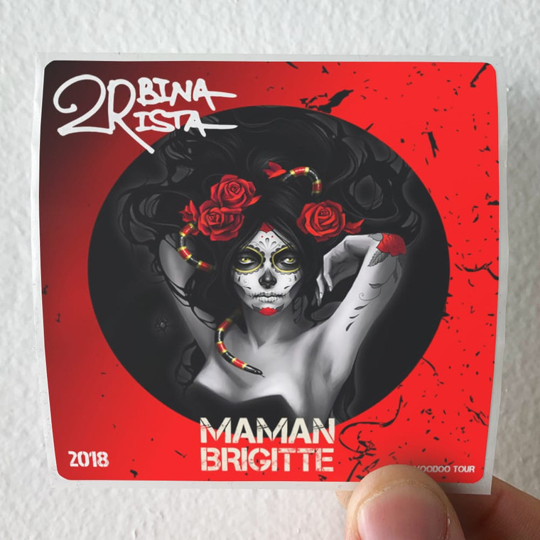 2rbina 2rista  Album Cover Sticker