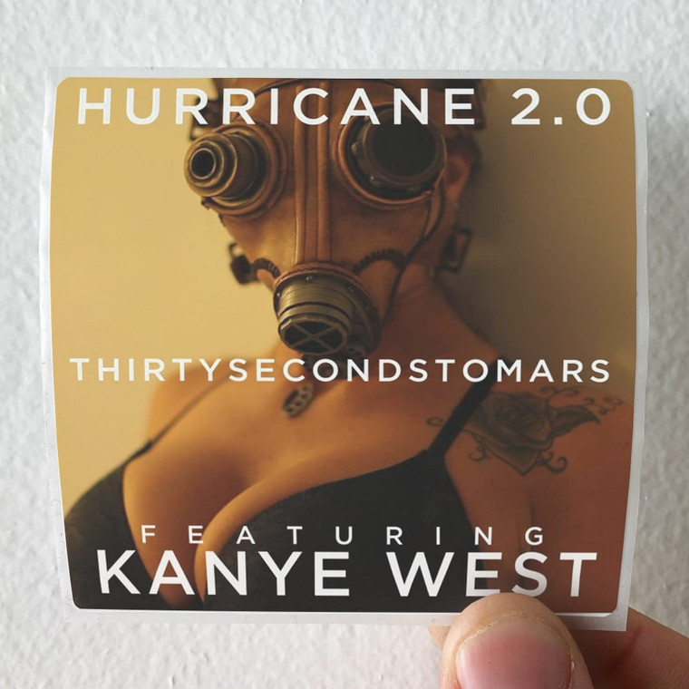 30 Seconds to Mars Hurricane 20 1 Album Cover Sticker