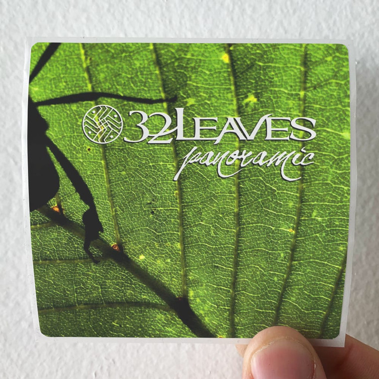 32 Leaves Panoramic Album Cover Sticker