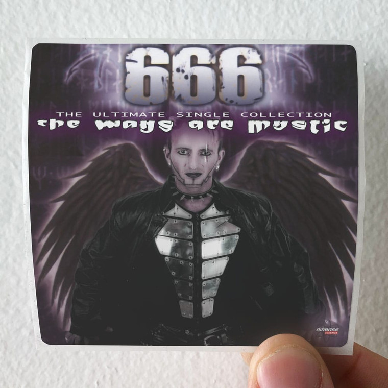 666 The Ways Are Mystic Album Cover Sticker