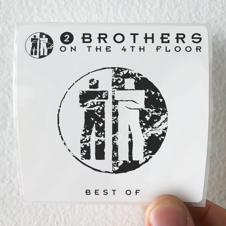 2 Brothers on the 4th Floor Best Of Album Cover Sticker