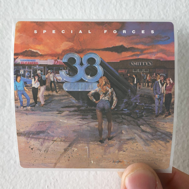 38 Special Special Forces Album Cover Sticker