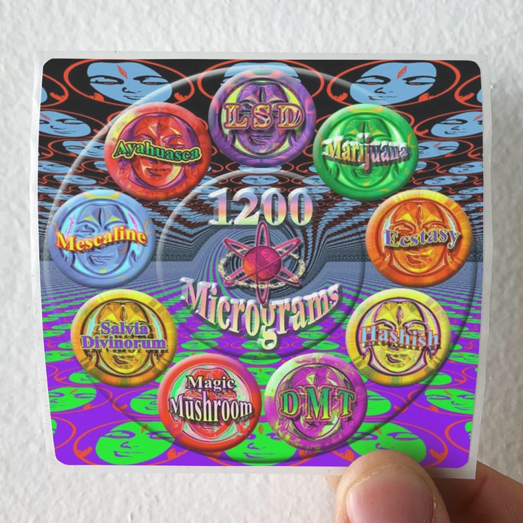 1200 Micrograms 1200 Micrograms Album Cover Sticker