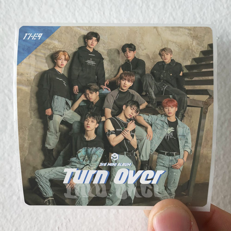 1THE9 Turn Over Album Cover Sticker