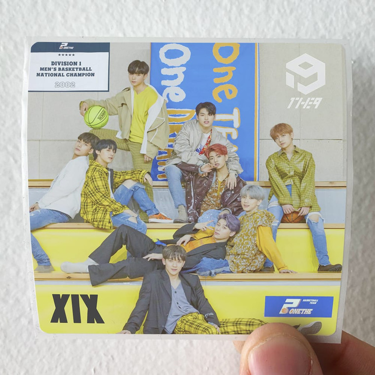 1THE9 Xix Album Cover Sticker