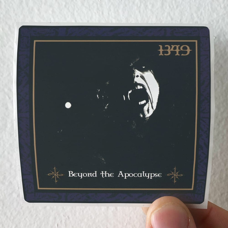 1349 Beyond The Apocalypse Album Cover Sticker