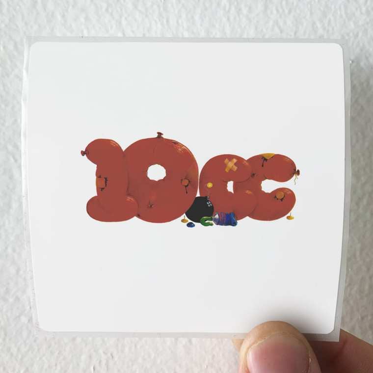 10cc 10Cc 1 Album Cover Sticker