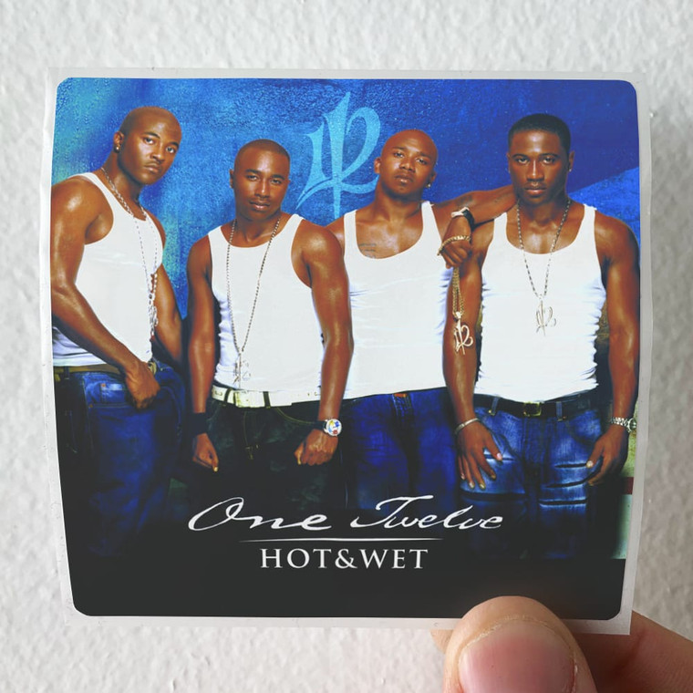 112 Hot Wet Album Cover Sticker