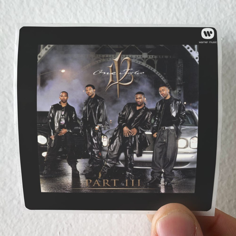 112 Part Iii 1 Album Cover Sticker