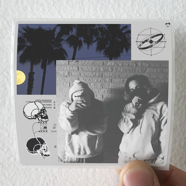 SuicideboyS Now The Moons Rising Album Cover Sticker