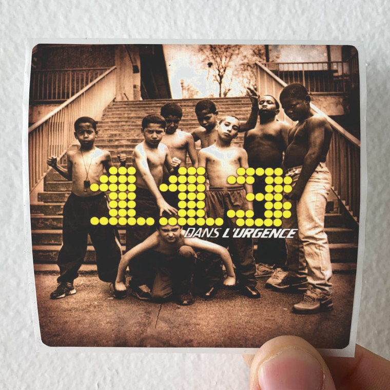113 Dans Lurgence Album Cover Sticker
