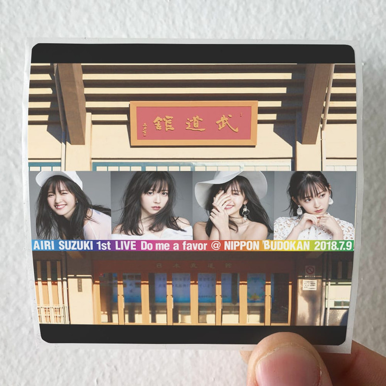 Airi-Suzuki--1St-Live-Do-Me-A-Favor-Cover-Art-Sticker