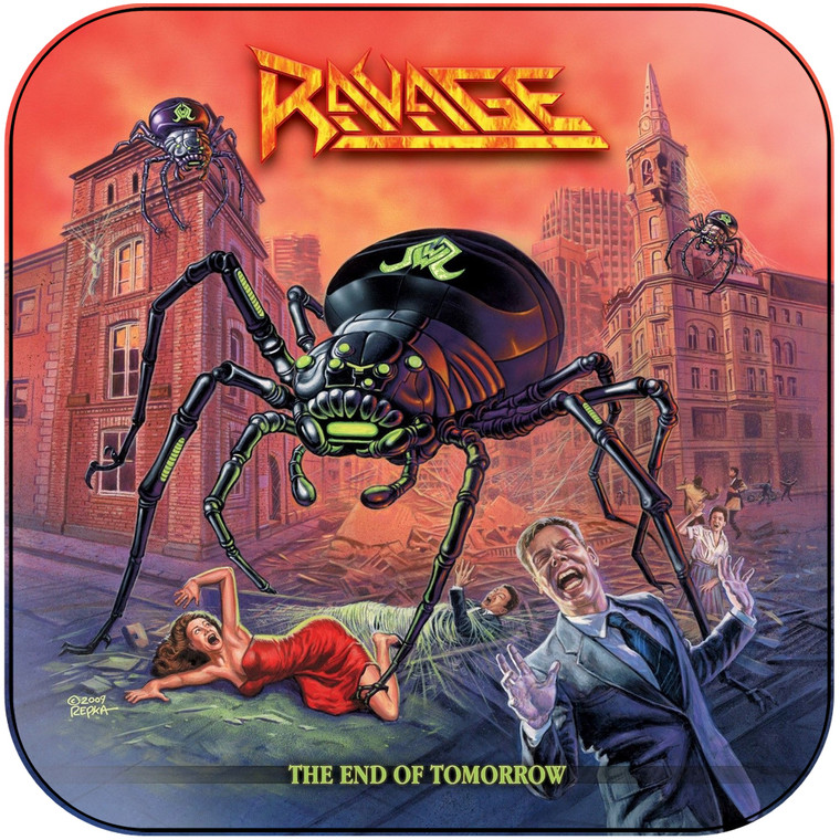 Ravage the end of tomorrow Album Cover Sticker Album Cover Sticker