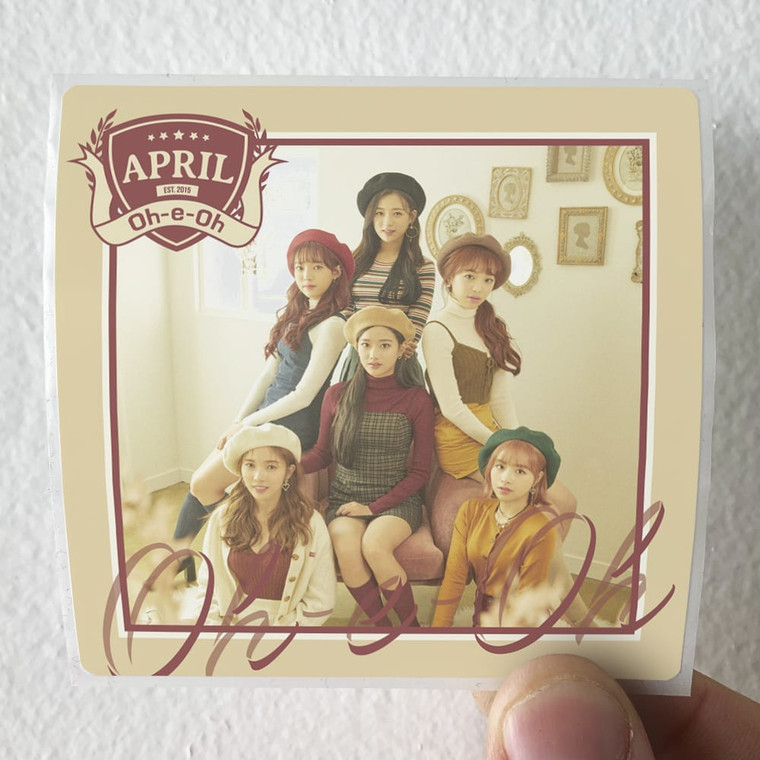 APRIL-Oh-E-Oh-Album-Cover-Sticker