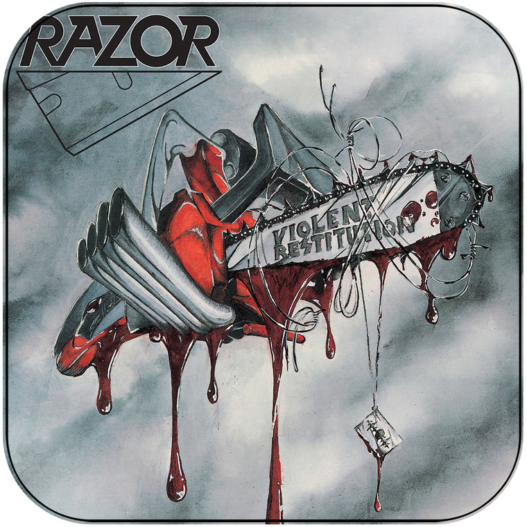 Razor violent restitution Album Cover Sticker Album Cover Sticker