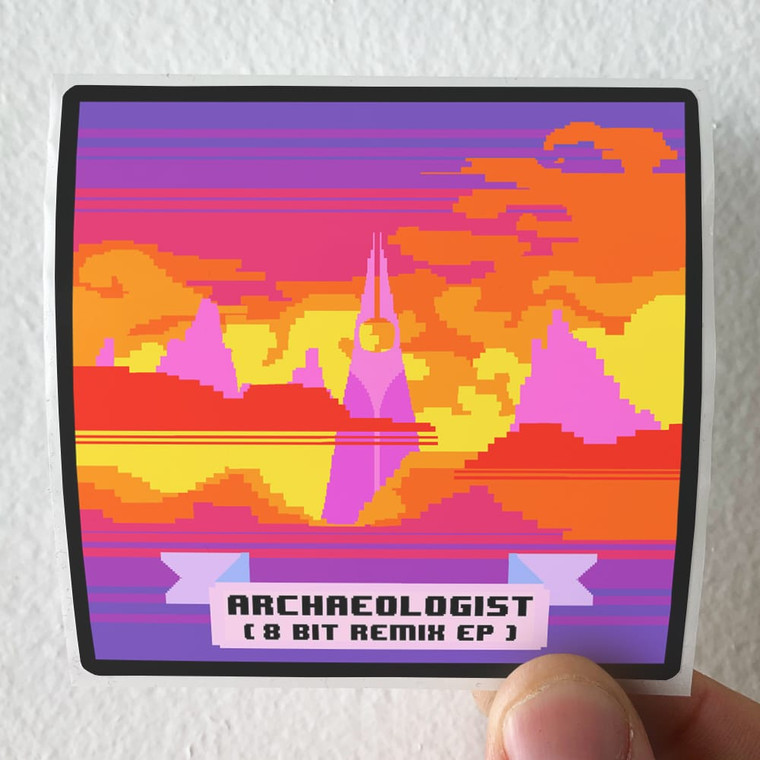 Archaeologist-8-Bit-Remix-Album-Cover-Sticker