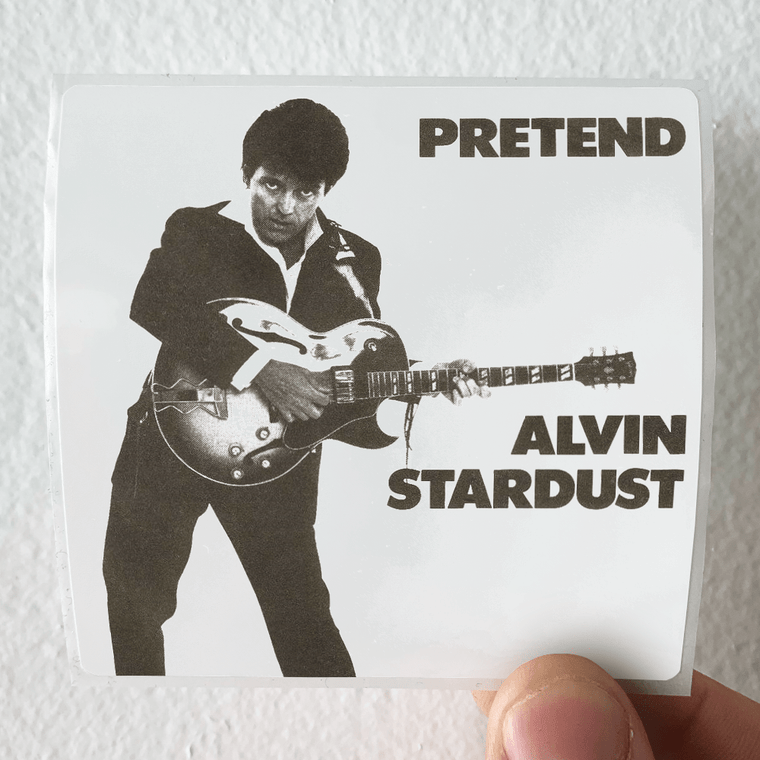 Alvin-Stardust-Pretend-Goose-Bumps-Album-Cover-Sticker