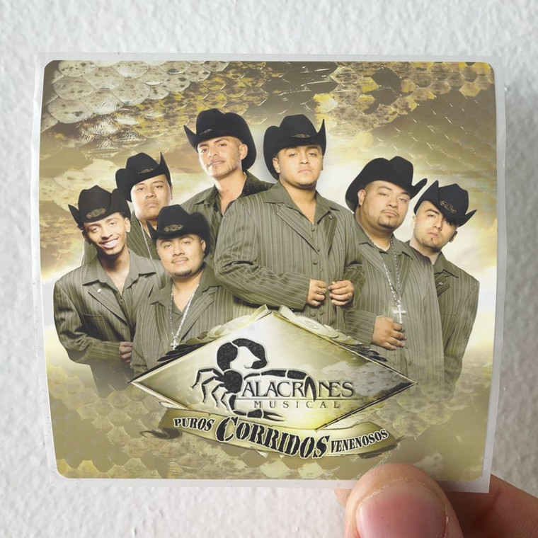 Alacranes-Musical-Puros-Corridos-Venenosos-Album-Cover-Sticker