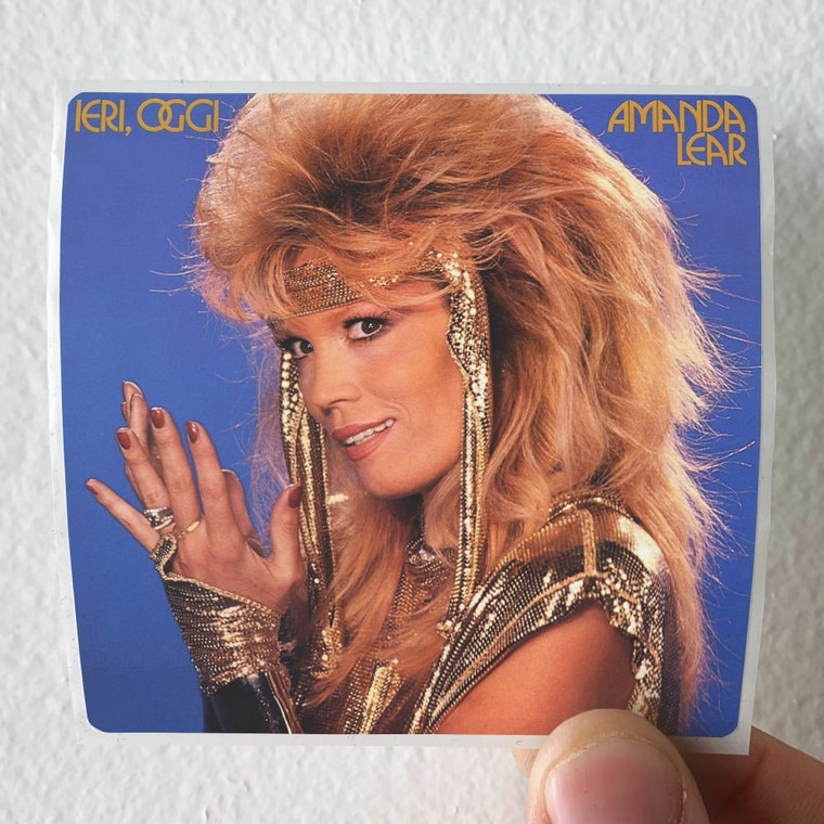 Amanda-Lear-Ieri-Oggi-Album-Cover-Sticker