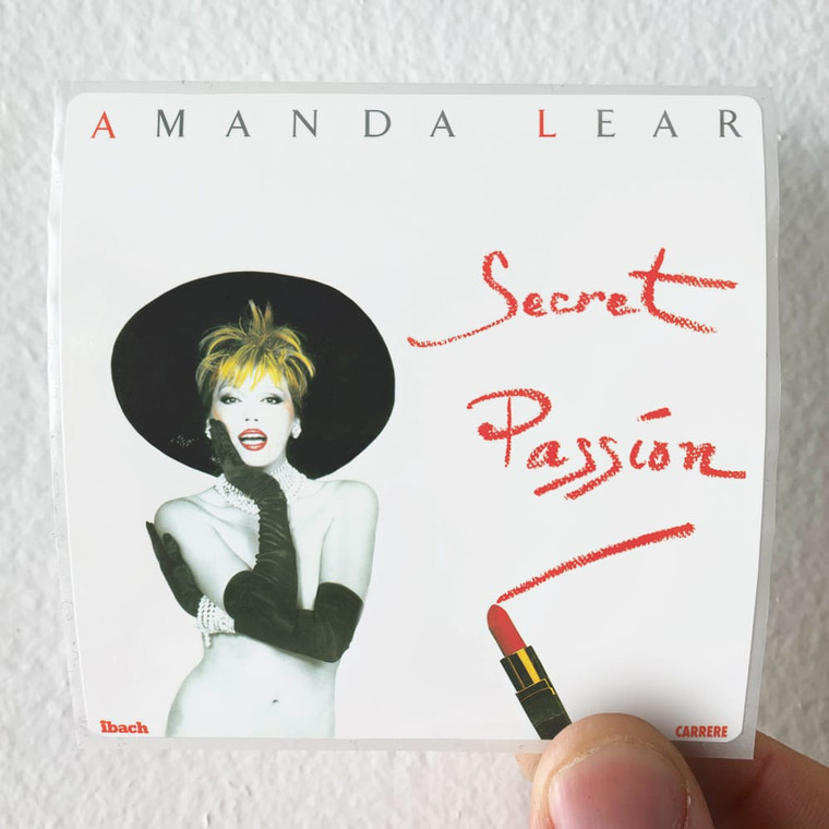 Amanda-Lear-Secret-Passion-Album-Cover-Sticker