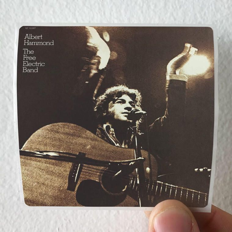 Albert-Hammond-The-Free-Electric-Band-Album-Cover-Sticker