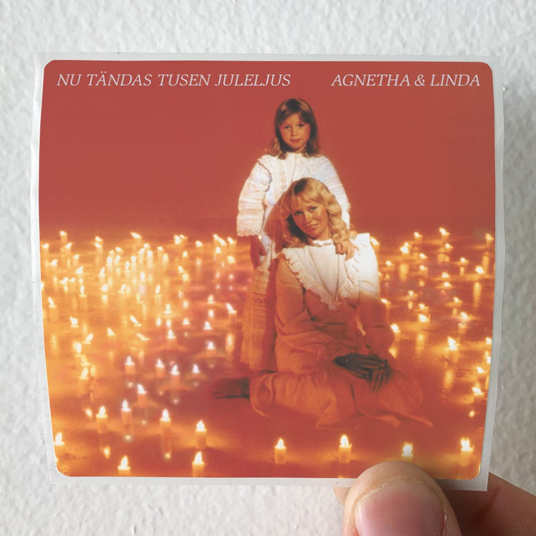 Agnetha-Faltskog-Nu-Tndas-Tusen-Juleljus-Album-Cover-Sticker