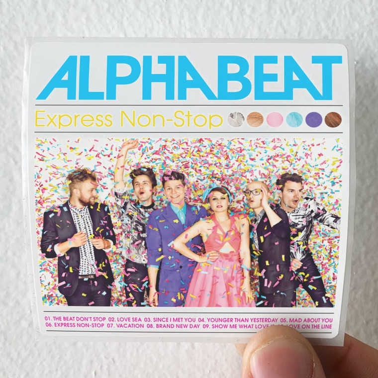 Alphabeat-Express-Non-Stop-Album-Cover-Sticker