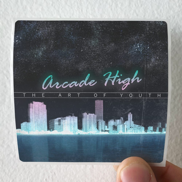Arcade-High-The-Art-Of-Youth-Album-Cover-Sticker