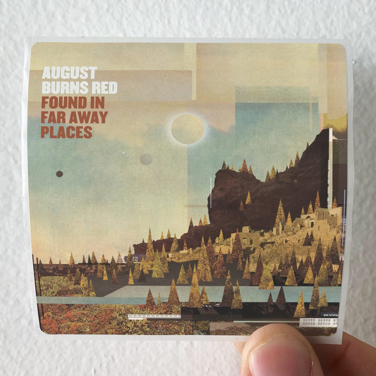 August-Burns-Red-Found-In-Far-Away-Places-Album-Cover-Sticker August-Burns-Red-Found-In-Far-Away-Places-Album-Cover-Sticker