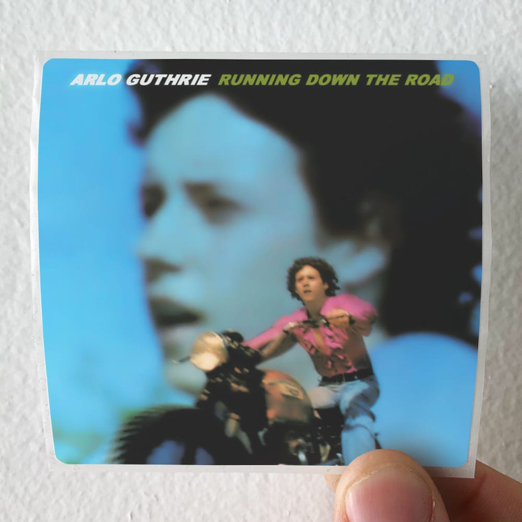 Arlo-Guthrie-Running-Down-The-Road-Album-Cover-Sticker