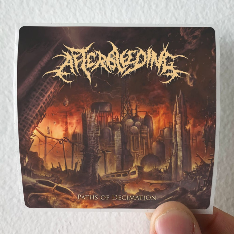 Afterbleeding-Paths-Of-Decimation-Album-Cover-Sticker