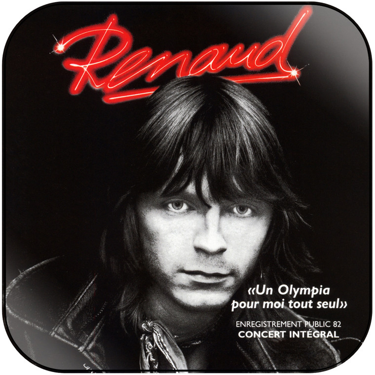 Renaud un olympia pour moi tout seul Album Cover Sticker Album Cover Sticker