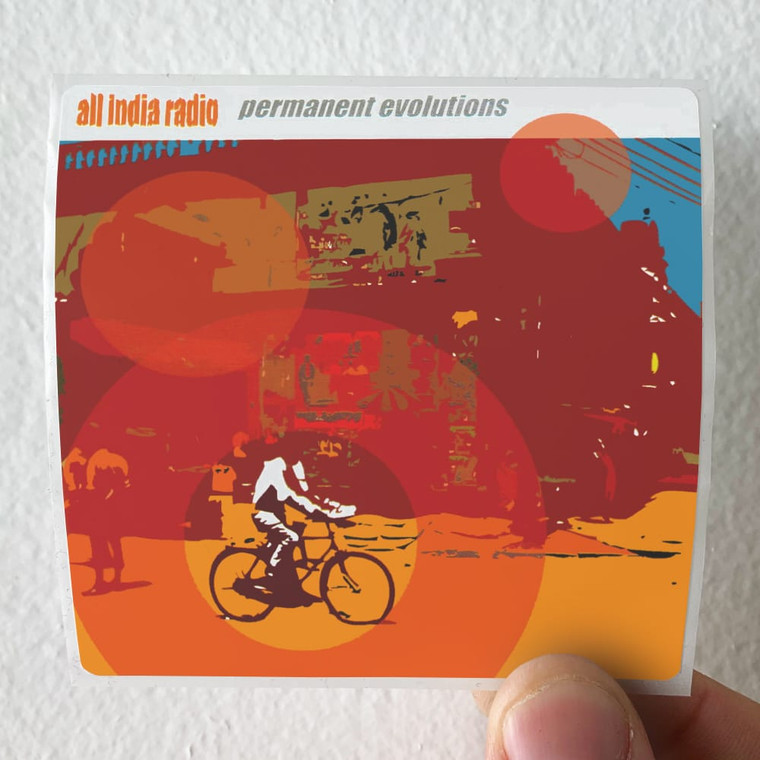 All-India-Radio-Permanent-Evolutions-Album-Cover-Sticker