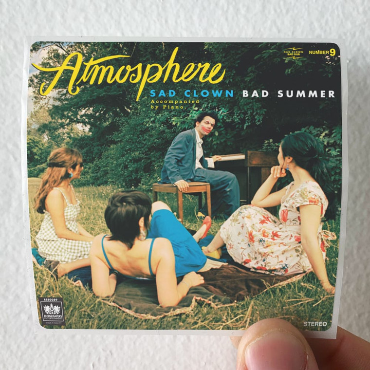 Atmosphere-Sad-Clown-Bad-Summer-Number-9-Album-Cover-Sticker