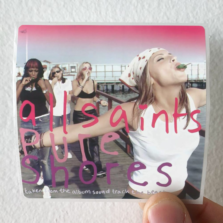 All-Saints-Pure-Shores-Album-Cover-Sticker