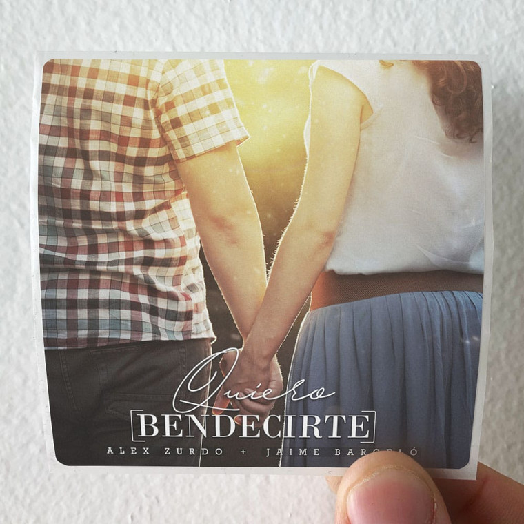 Alex-Zurdo-Quiero-Bendecirte-Album-Cover-Sticker