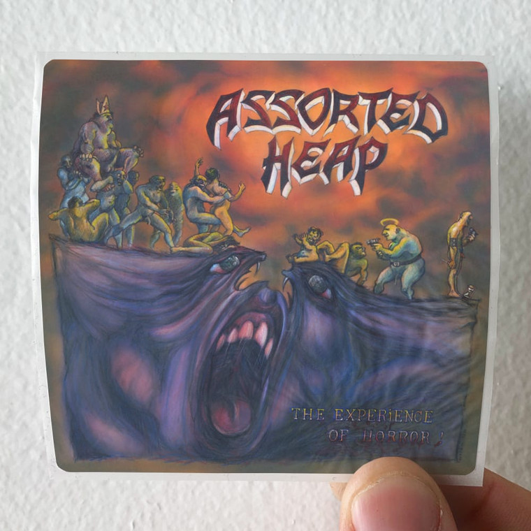 Assorted-Heap-The-Experience-Of-Horror-Album-Cover-Sticker