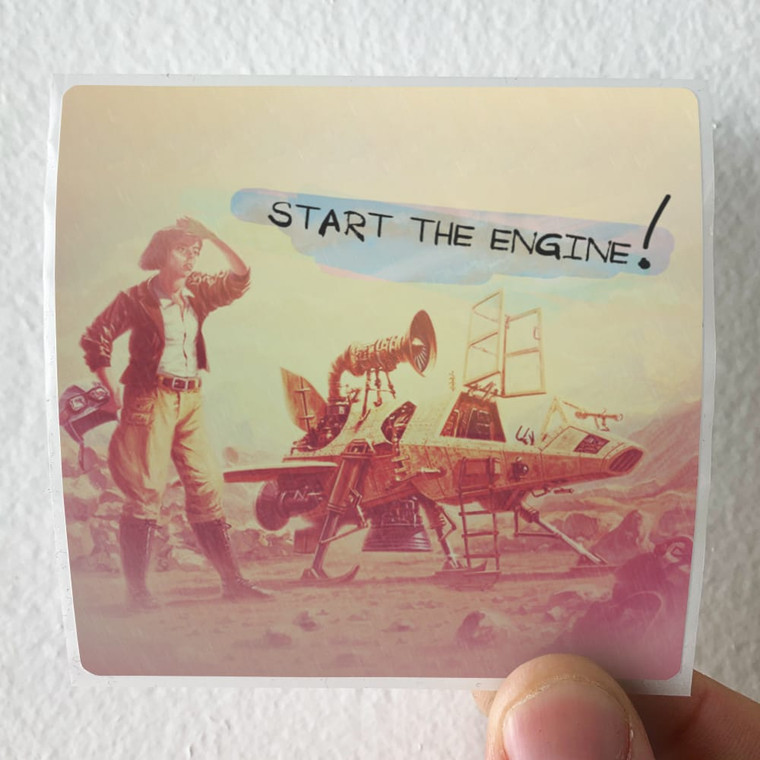 Acryl-Madness-Start-The-Engine-Album-Cover-Sticker